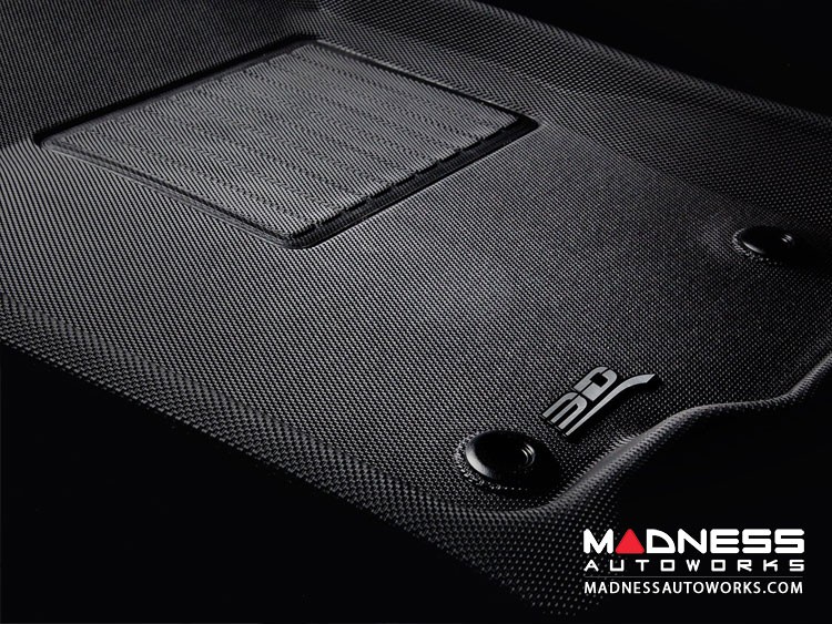 Jeep Renegade Floor Liners - 3D MAXpider - Front - Black (Set of 2) 