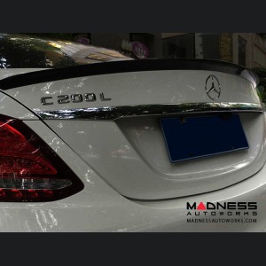 Mercedes-Benz C-Class W205 Rear Trunk Wing - Carbon Fiber
