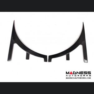 Mercedes-Benz CLA-Class AMG Front Canard Molding Trims - Carbon Fiber