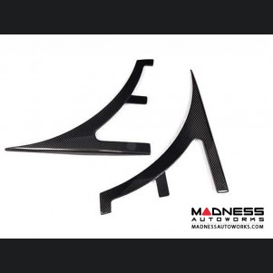 Mercedes-Benz CLA-Class AMG Front Canard Molding Trims - Carbon Fiber