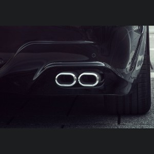 Mercedes-Benz C 180/C 200/C 250 Sports Exhaust - Dual Tailpipe by Lorinser