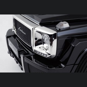 Mercedes-Benz G-Class Chrome Headlight Covers Chrome by Lorinser