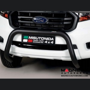 Ford Ranger Bull Bar w/ Park Sensors - Super - 76mm - Black Powdercoat 