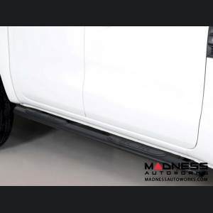 Ford Ranger Oval Grand Pedana Side Steps - Black Powdercoat