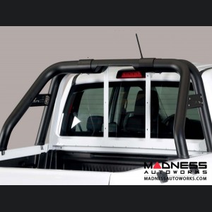 Ford Ranger Double Cab Roll Bar w/o Laser Tube & Mark Plate - Black Powdercoat - 76mm