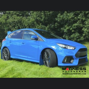 Ford Focus RS Mud Flaps by RallyFlapZ (4) - Nitrous Blue (2011 - 2017)
