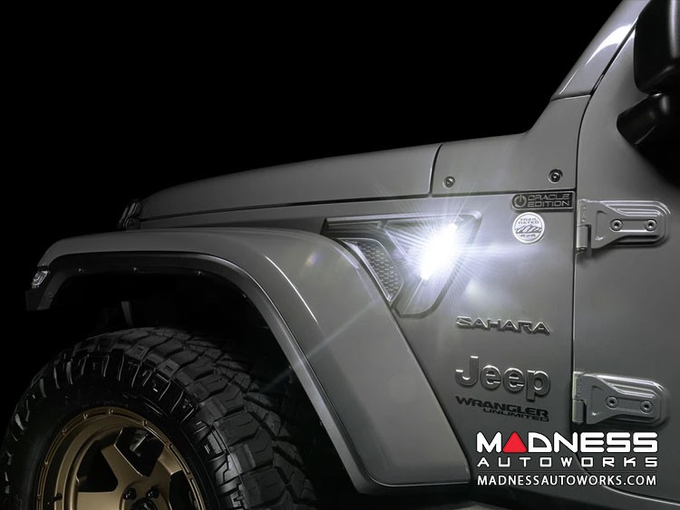 Jeep Gladiator LED Sidetrack Lighting Kit - Oracle