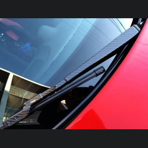 Alfa Romeo 4C Carbon Fiber Windshield Wiper Arm Cover 