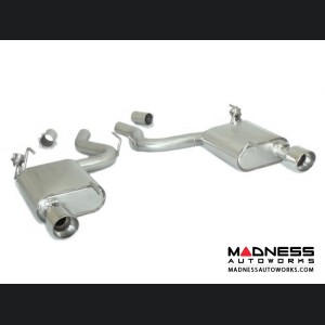 Ford Mustang EcoBoost Performance Exhaust by Ragazzon - Evo Line - Axle Back w/ Vacuum Operated Valve - Dual Exit/ Dual Polished Tip