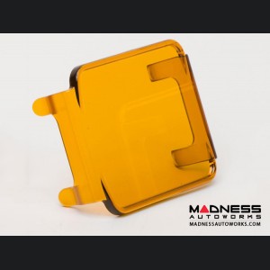 Polycarbonate Dually D2 Protective Cover by Rigid Industries - Amber