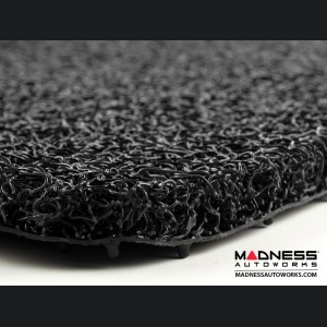 Alfa Romeo Tonale Floor Mats - All Weather - Rubber Woven Carpet - Front Set - Black 