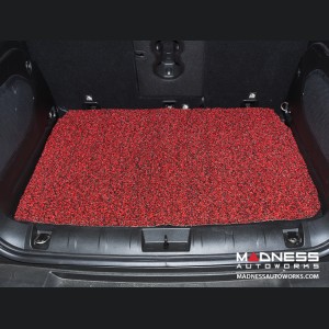 Jeep Renegade All Weather Floor Mats and Cargo Mat (set of 5) - Custom Rubber Woven Carpet - Red and Black 