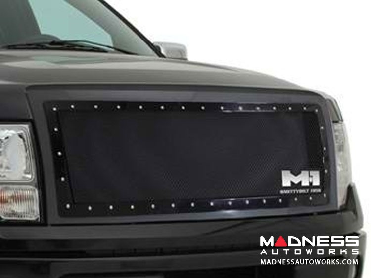 Ford F-150 by Smittybilt - M1 S/S Wire Mesh Grille - Black