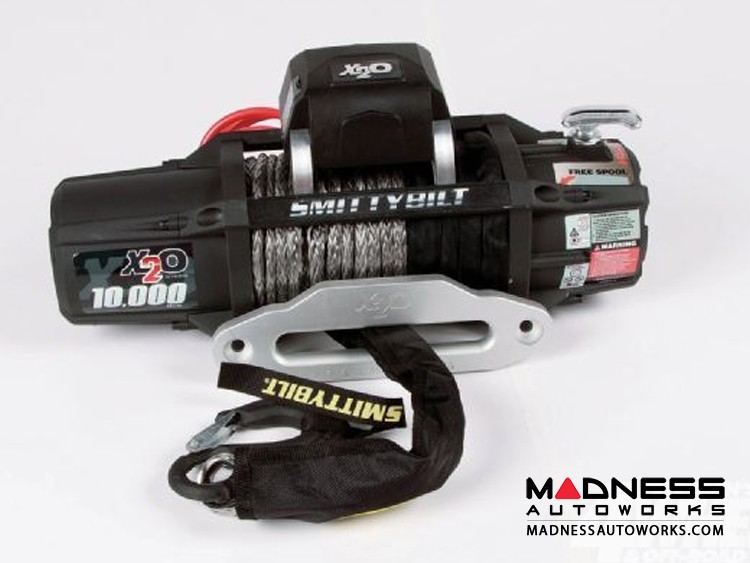 Winch by Smittybilt - Comp Series - Winch w/ Synthetic Rope & Aluminum Fairlead