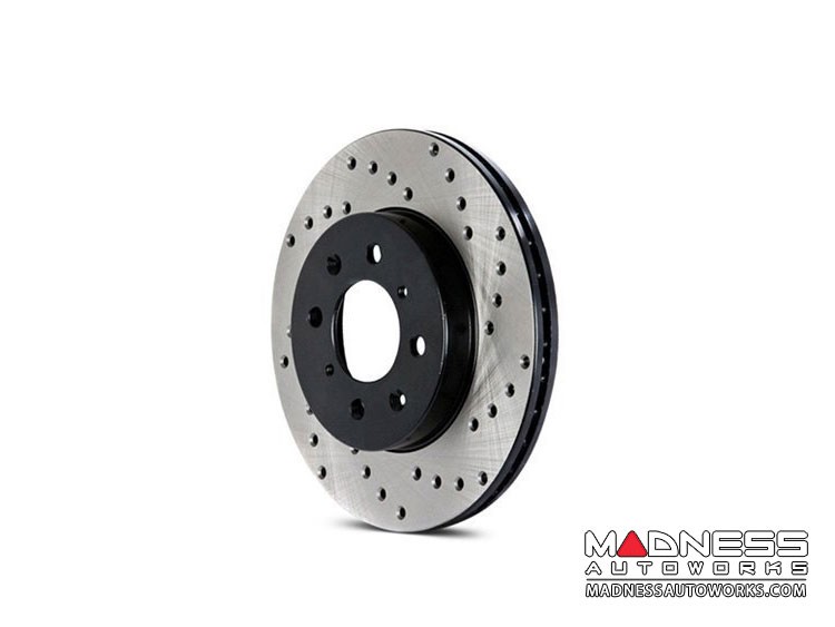 Jeep Compass Performance Brake Rotor - Drilled - Rear Left