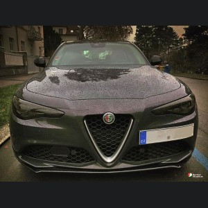 Alfa Romeo Giulia Front Spoiler - Carbon Fiber - Italia Style - V1- Stile Italia - Base Model 