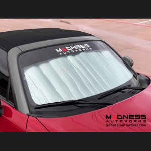 Mazda Miata MX-5 Sun Shade/ Reflector - Front Windshield - Blackout