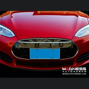 Tesla Model S Front Spoiler - Carbon Fiber 