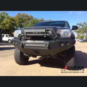 Toyota Tacoma Stealth Front Non-Winch Bumper Pre-Runner Guard - Raw Steel