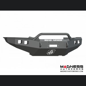 Toyota Tacoma Stealth Front Winch Bumper Pre-Runner Guard - Texture Black WARN M8000 Or 9.5xp