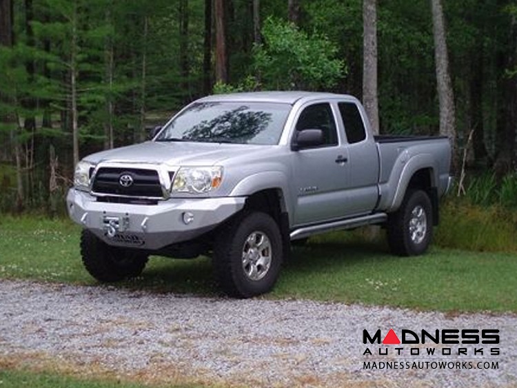 Toyota Tacoma Stealth Front Winch Bumper - Texture Black WARN M8000 Or 9.5xp