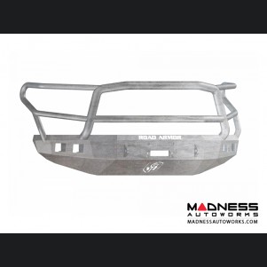 Toyota Tundra Stealth Front Winch Bumper Lonestar Guard - Smittybilt XRC - Raw Steel WARN M12000