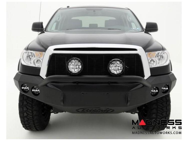 Toyota Tundra Stealth Front Winch Bumper Pre-Runner Guard - Texture Black WARN M8000 Or 9.5xp