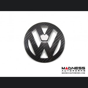 Volkswagen Golf Mk5 Emblem Cover - Carbon Fiber