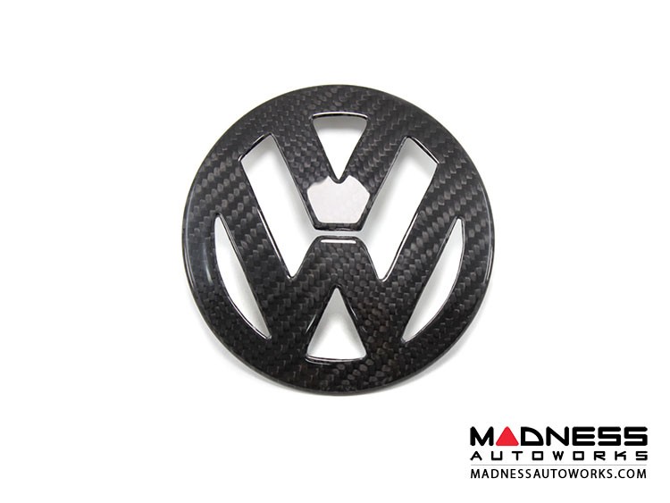 Volkswagen Golf 5 MK5 Emblem Cover - Carbon Fiber