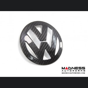 Volkswagen Golf Mk5 Emblem Cover - Carbon Fiber