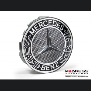 Mercedes Benz Center Wheel Cap - Black - Large (1)