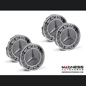 Mercedes Benz Center Wheel Cap - Black - Large (4)