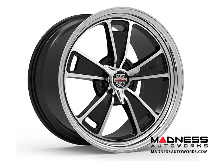 Custom Wheels by Centerline Alloy - MM1MB - Gloss Black w/ Machined Face