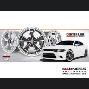 Custom Wheels by Centerline Alloy - MM1MS - Gloss Silver w/ Machined Face
