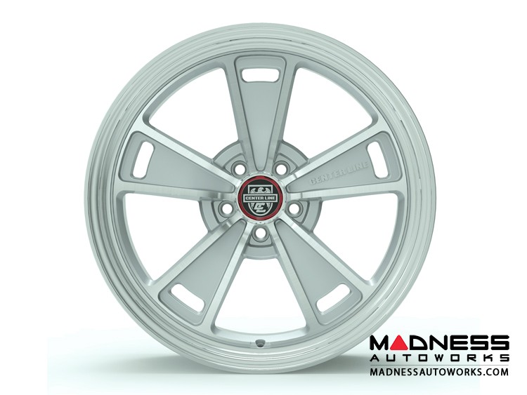 Custom Wheels by Centerline Alloy - MM1MS - Gloss Silver w/ Machined Face