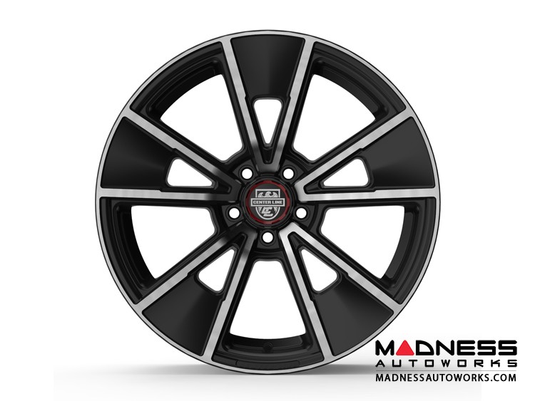 Custom Wheels by Centerline Alloy - MM5MB - Gloss Black w/ Machined Face