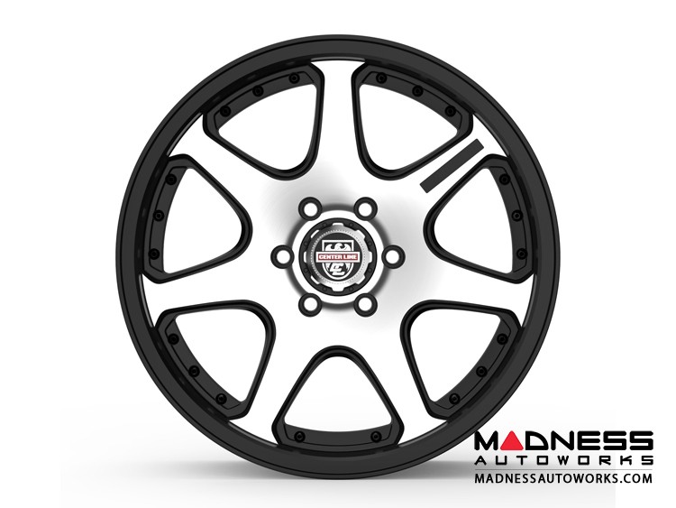 Custom Wheels by Centerline Alloy - RT4MX - Machined Satin Black