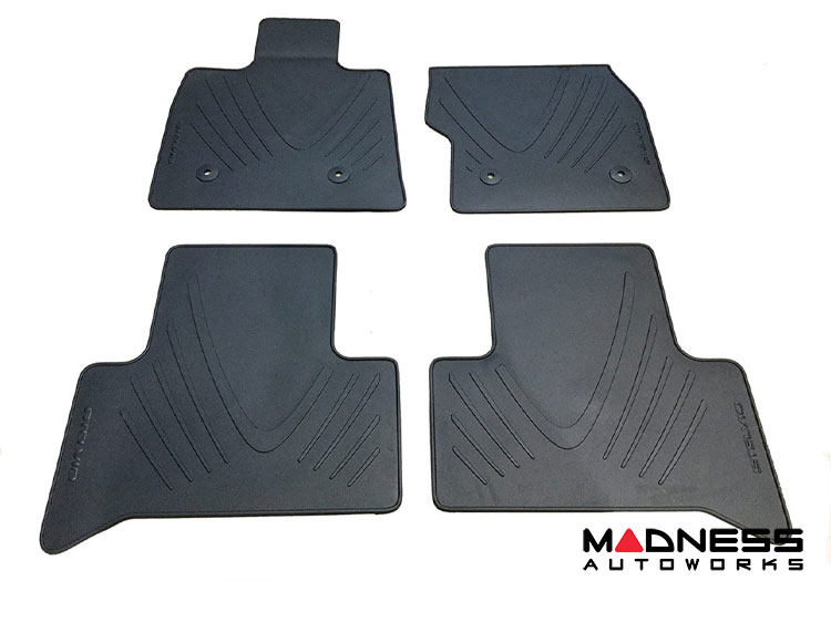thumbnail image 2 of Leather Car Floor Mats Custom For Alfa Romeo Giulia 2017 2018 2019 2020 2022 2023 2024 Full Coverage Anti Slip Foot Pads All Weather Protector Accessories,Redstyle 2 of 13