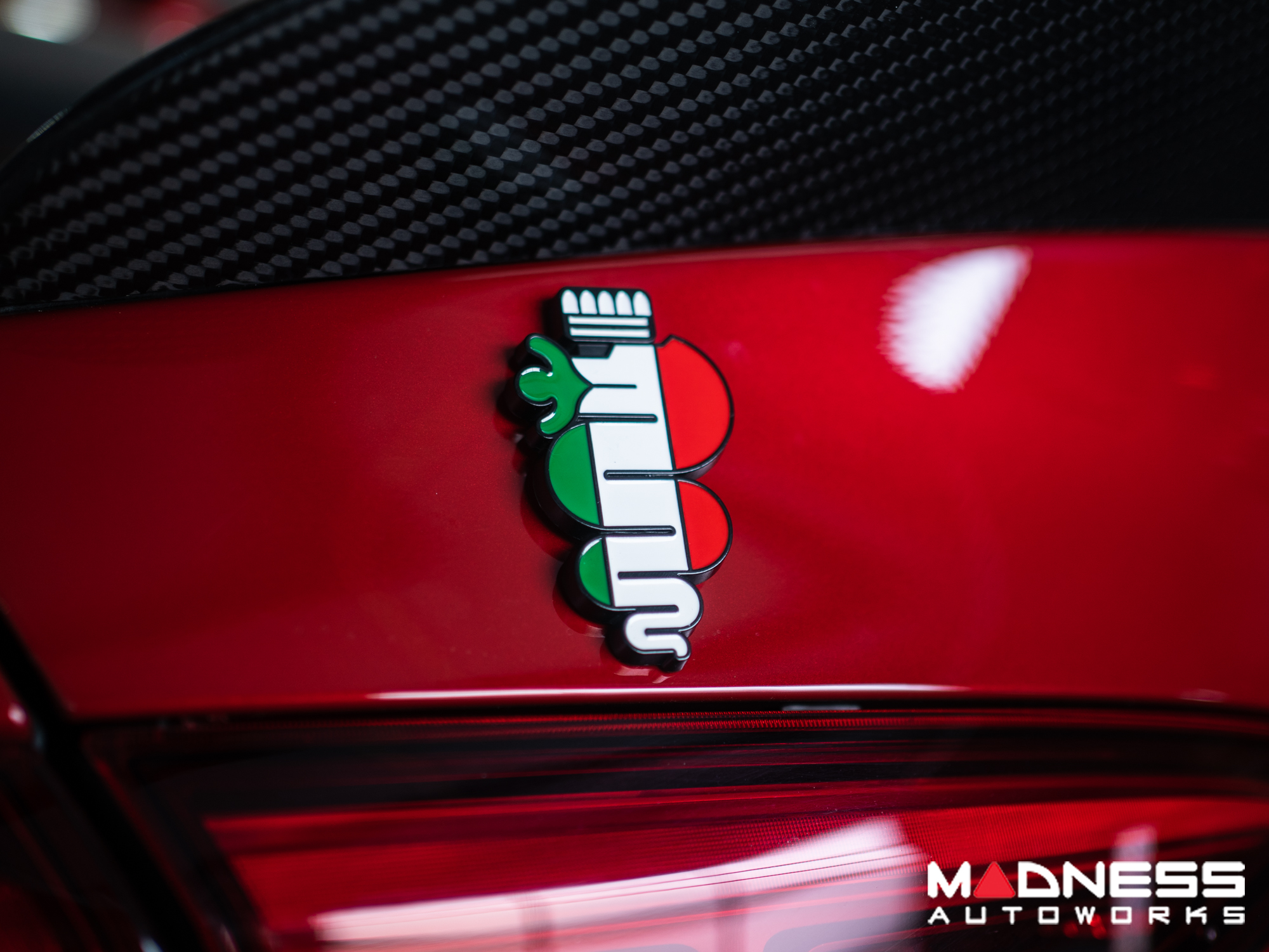Alfa Romeo Emblem - Biscione - 3D - Set of 2 - Large - Self Adhesive ...