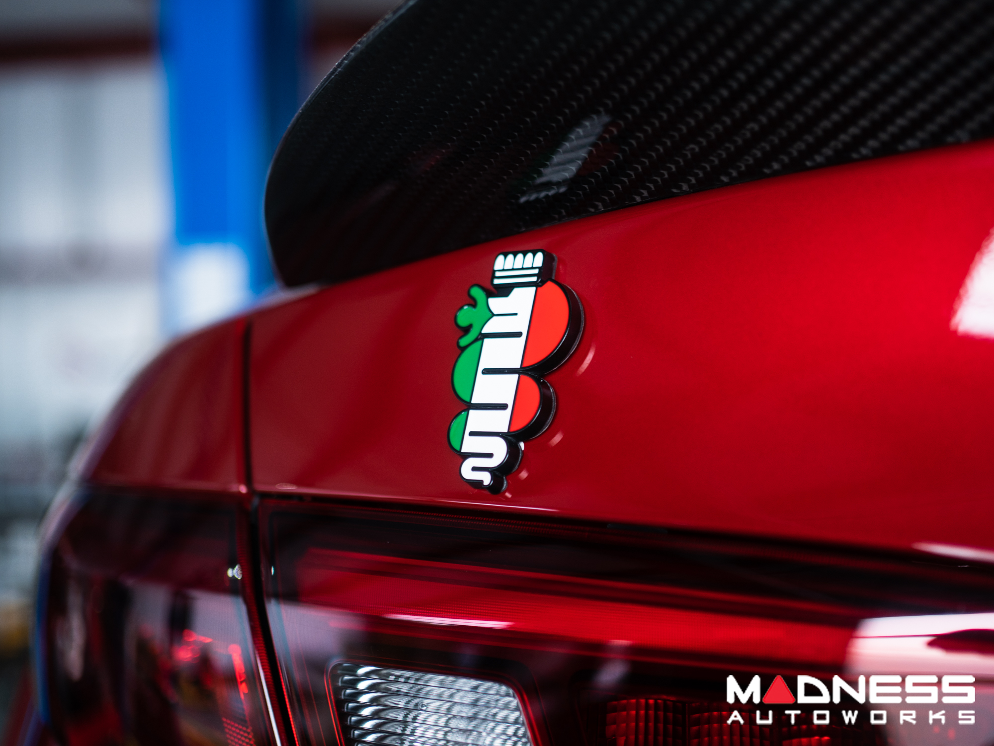 Alfa Romeo Emblem - Biscione - 3D - Set of 2 - Large - Self Adhesive ...