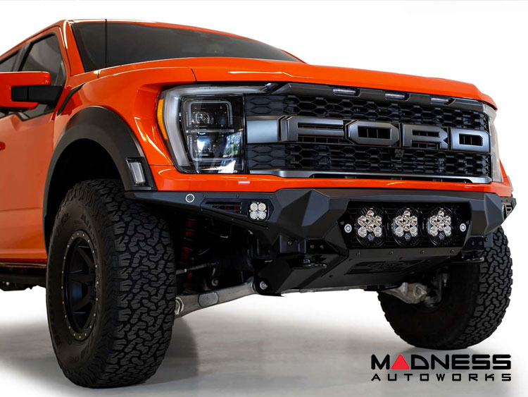 Ford Raptor Front Bumper - Bomber - Addictive Desert Designs - Baja Designs Lights - 2021 +