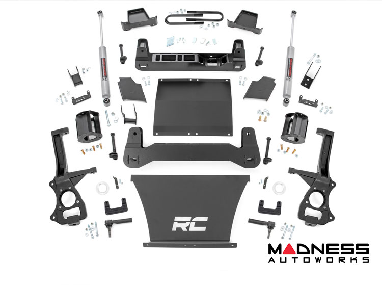 EVIL ENERGY 3" Front & 2" Rear Leveling Lift Kit For 1999-2006 Chevy Silverado 1500 - Black Aluminum Spacers