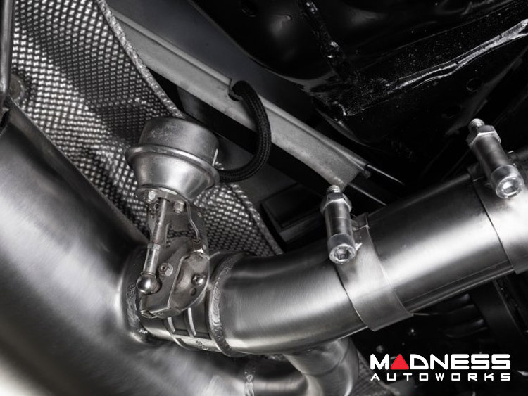 Jaguar F-TYPE Performance Exhaust System - Ragazzon - 3.0L V6 - Center Exit - Vacuum Valve Design - Non Resonated - Dual Tip 
