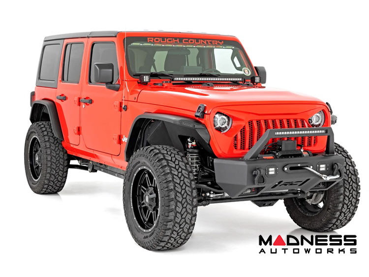 Jeep Wrangler Jl - Fender Flares - High Clearance Flat Fender