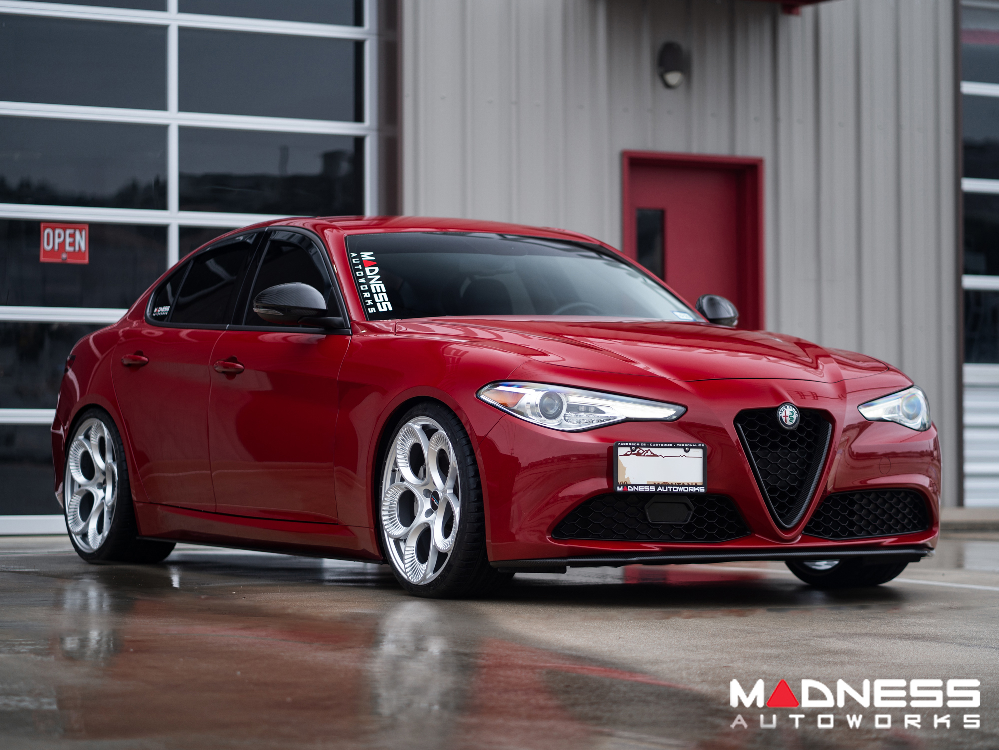 Alfa Romeo Giulia Custom Wheels - KuhlFX - Forged - Gloss Silver - set ...
