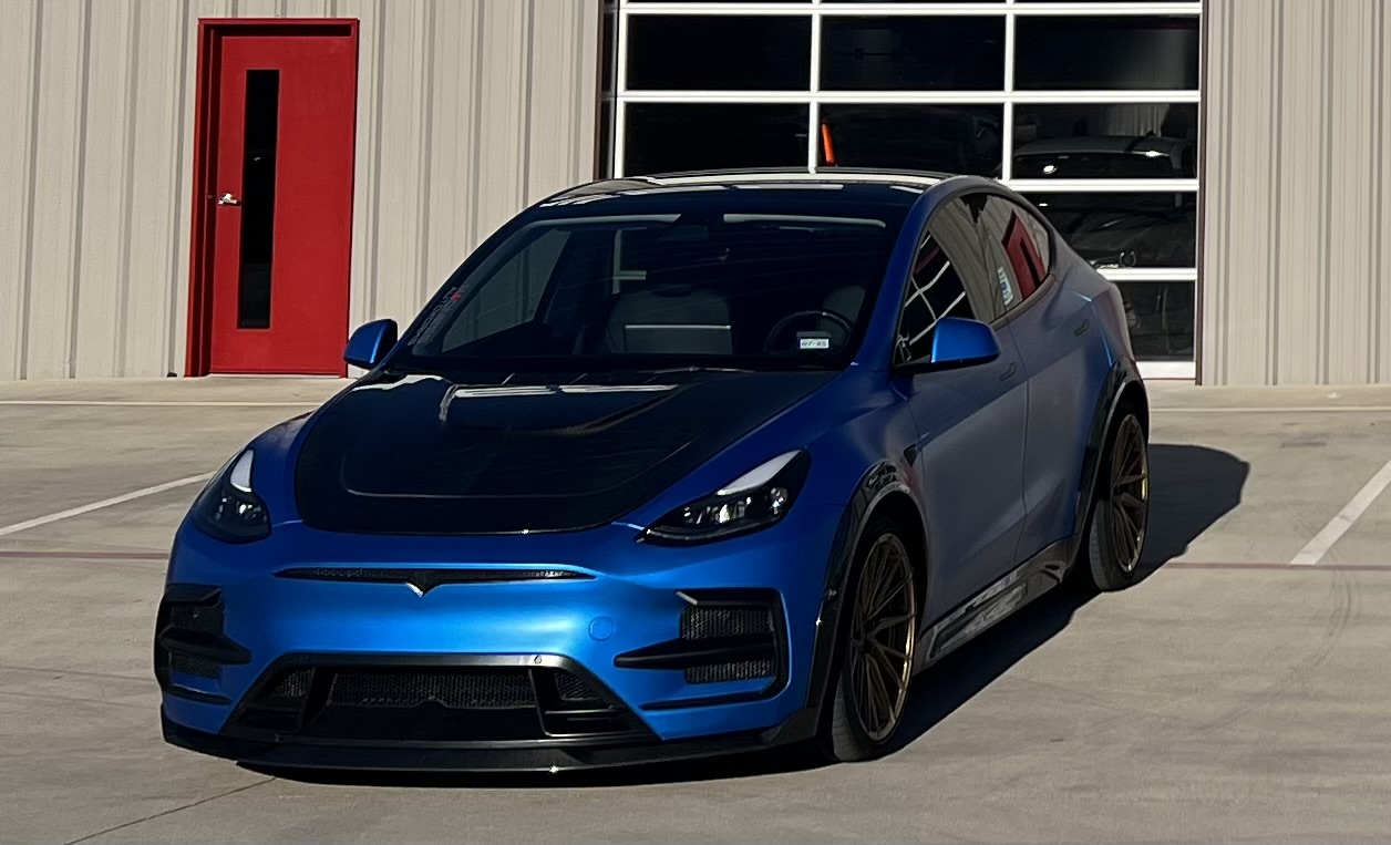 Tesla Model Y Complete Conversion Kit - Carbon Fiber,