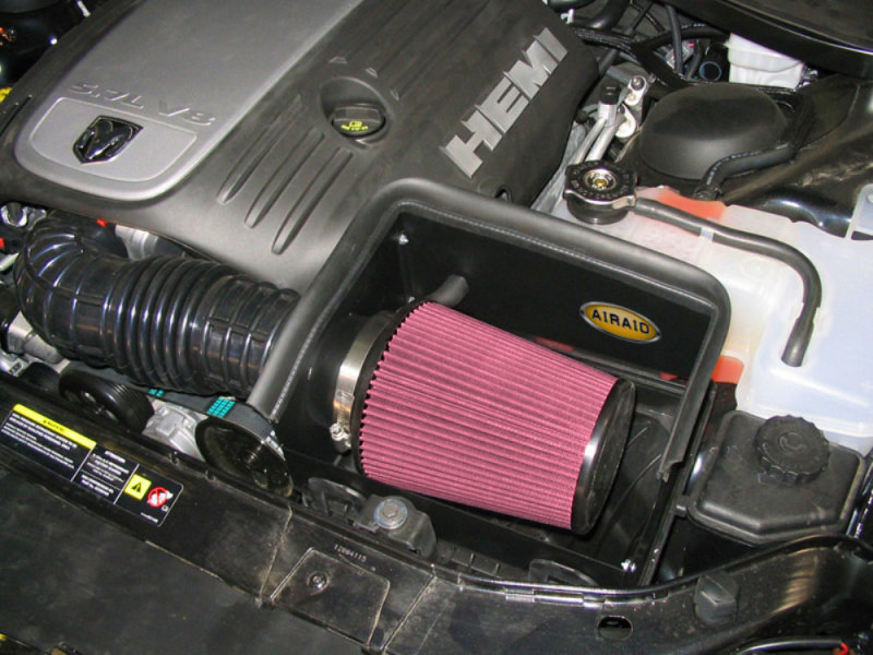 Chrysler 300C Performance Air Intake - Airaid - Cold Air Dam (CAD) w/o Tube, Oiled Media - Red - `05-`08