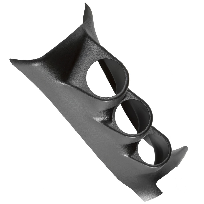 Dodge Challenger Gauge Pod - A-Pillar - AutoMeter - Triple 2-1/16