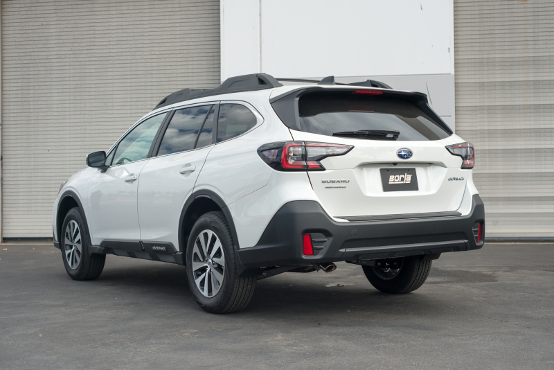 Subaru Outback Performance Exhaust - Rear - Borla - S-Type Axle Back, 3.5