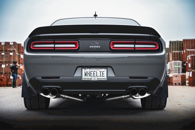 Dodge Challenger SRT/Hellcat/Demon/Redeye Performance Exhaust - Dual Rear Exit - CORSA Performance - Cat-Back Xtreme with Valved Assembly - Polished - `15-`23